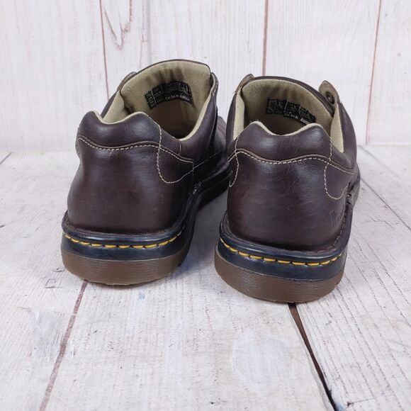 NO LACES - Dr. Martens Oxfords Men\'s SIZE 11 Leather Shoes - 11199 Brown, CLEAN main image 10